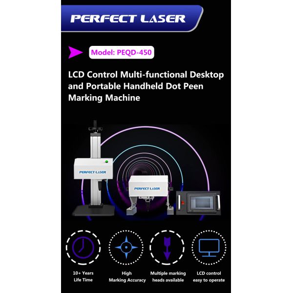 Pneumatic Dot Peen Marking Machine One Tow Multifunctional 135mm × 20mm 2mm