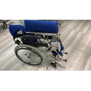 Orange Lightweight Aluminum Manual Wheelchair 863L Fit Up Armrest