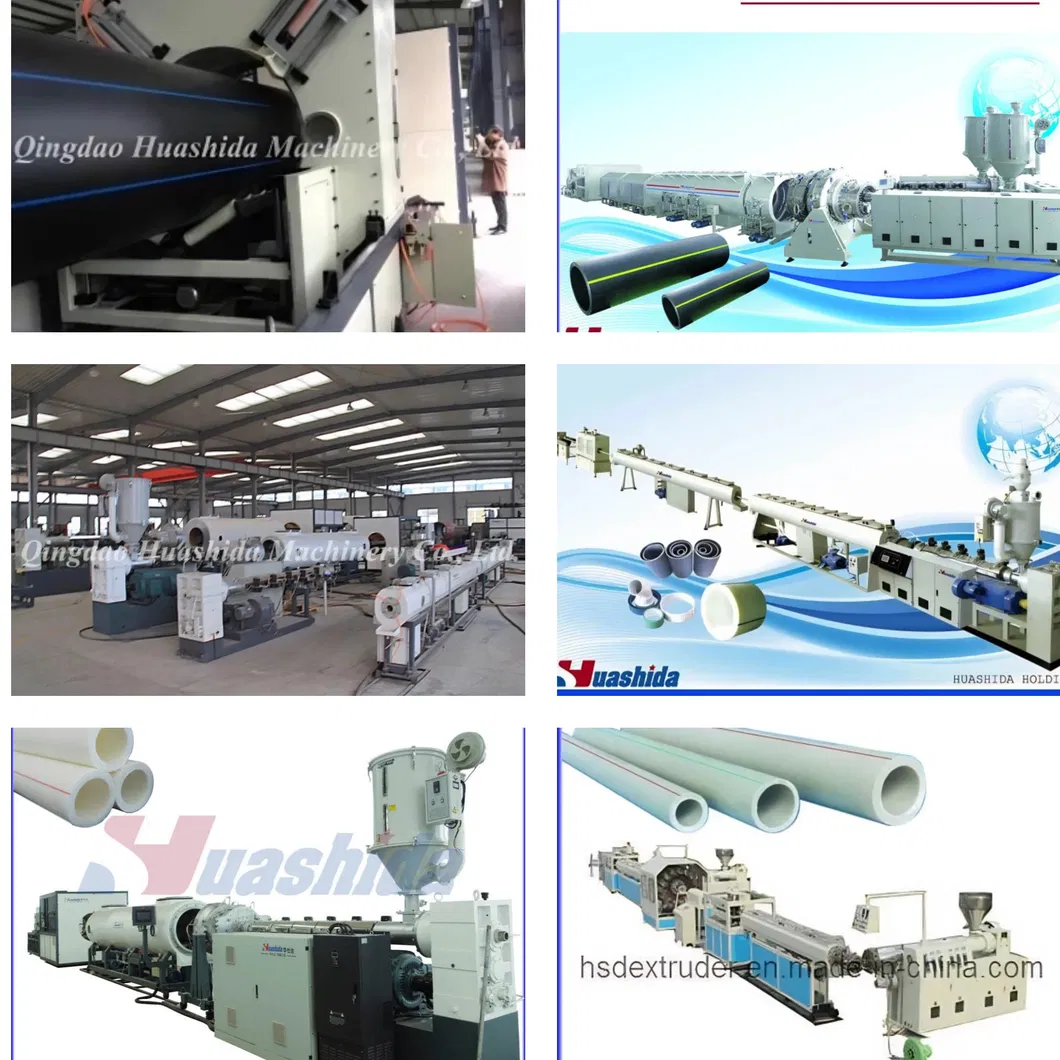 High Output PPR / PE-RT / PEX Hot and Cold Water Pipe Extrusion Line in operation