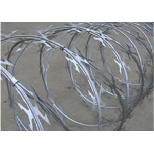 Dia 600mm On Ships BTO-12 Razor Wire Concertina For Anti Piracy