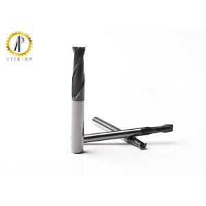 Diameter 10mm TiALN Coated Tungsten Carbide Square End Mills ISO9001