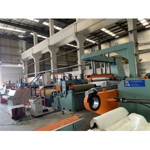 High Speed Precision Slitting Recoiling Line Stainless Steel 3 X 1600 360KW
