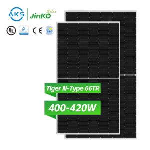 Quality Jinko Tiger N-Type 66tr Mono Jinko Solar Panel 400W 405W 410W 415w 420w 6RL3 for sale