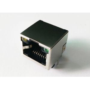 Quality RJHSE5E8BA1 8P8C Shielded PJE101B65NL Single Port RJ45 Connectors for sale