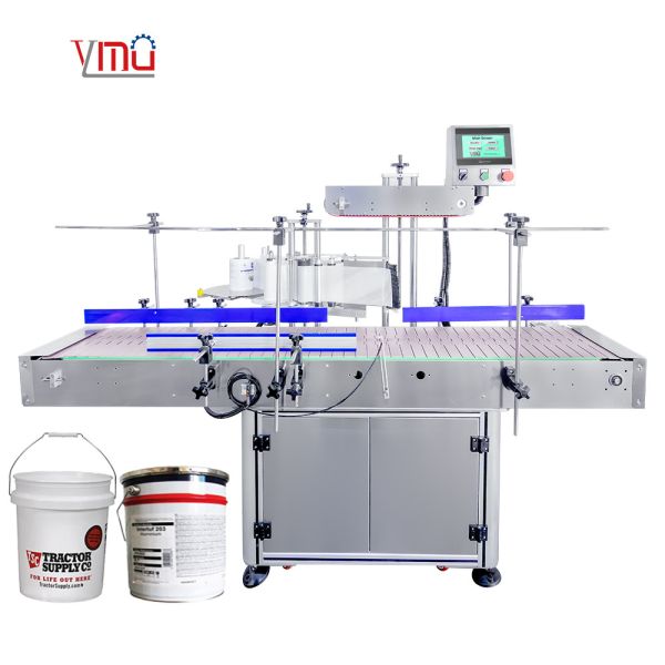 YIMU YM610 Automatic Big Round Container Label Applicator Bucket Labeling