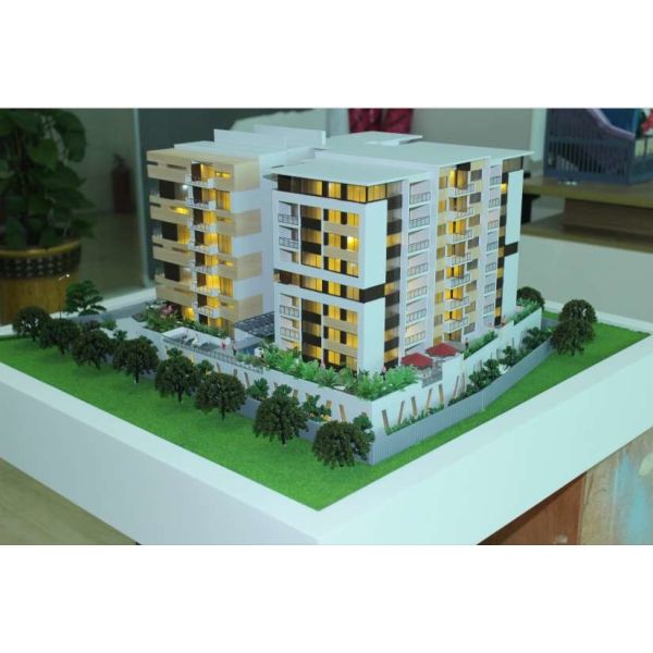 Buy Handmade Mini Architecture Models , 1 / 80 Scale Modern Architecture Model at wholesale prices