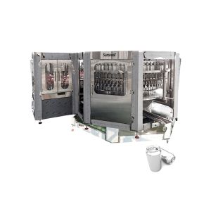 Rotary Carbonated Aluminum Can Filling Machine For Beverage