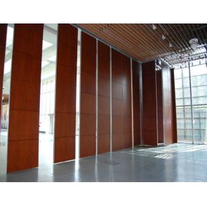Aluminium Folding Partition Walls , Exhibition Hall Soundproof Acoustic Wall
