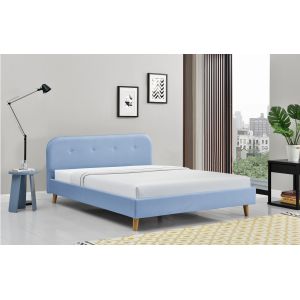 ODM Tufted Upholstered Queen Platform Bed Modern Simple 140x200Cm