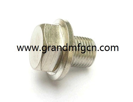 Zinc Plated Steel Hex Oil drain plugs,male NPT pipe thread 1/4",3/8",1/2"3/4",1"