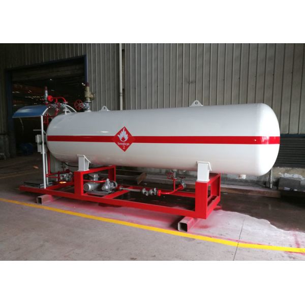 Buy 5CBM LPG Gas Storage Tank Refueling Station Mini 2t 2.5t 1.77MPa Design Pressure at wholesale prices