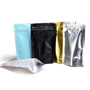 VMPET Stand Up Valve Coffee Packaging Pouch