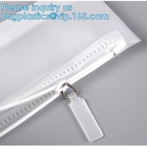 Biodegradable Customized PVC Matte Accessories Plastic Packaging Bag, Jewelry