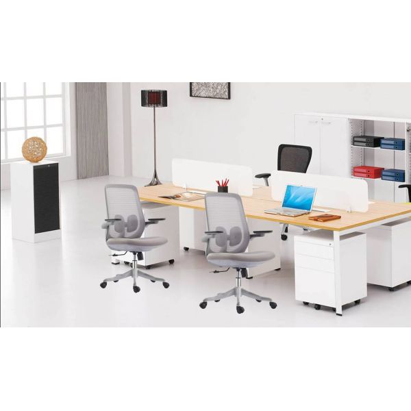 Backrest Adjustable 2D Ergonomic Luxury Office Chair for Boss Cadeira de escritorio