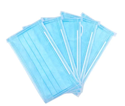 Buy 3 Ply Non Woven fFP2 Antibacterial Disposable Mask at wholesale prices