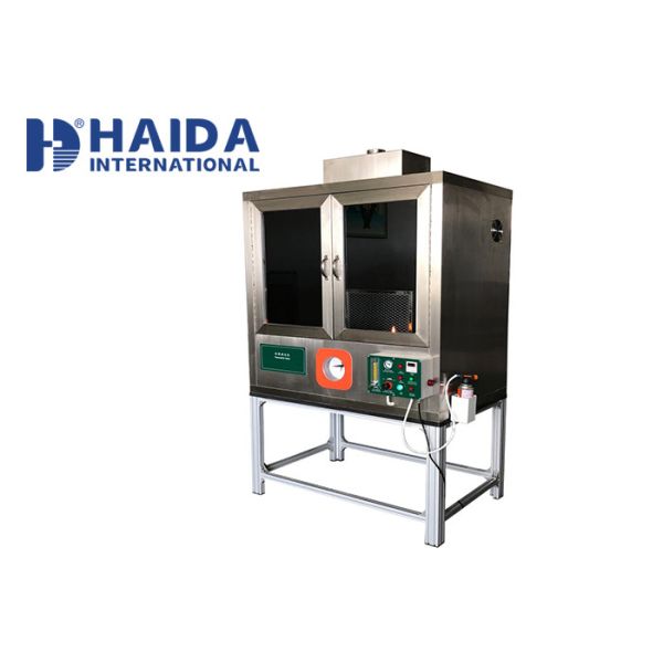 Stainless Steel Foam Flammability Tester Frame For Testing Furniture Flammabilit