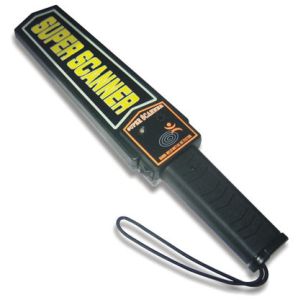 Vibration Alarm Metal Detector Scanner 9V For Port / Prison / Bank MD-3003B1