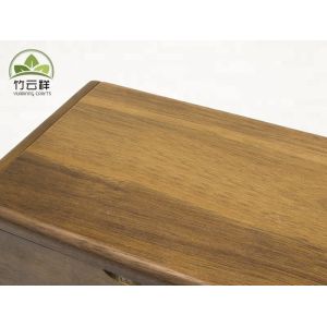 Wooden Watch Box Handicraft Box With Metal Hinge And Magnet(Retro Color)