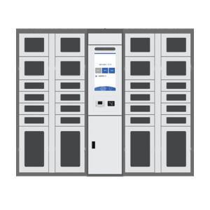 Vegetables Drink Vending Machine Digital Transparent Vending Lockers