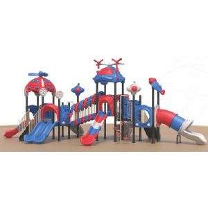 LLDPE plastic commercial play equipment plastic playground set
