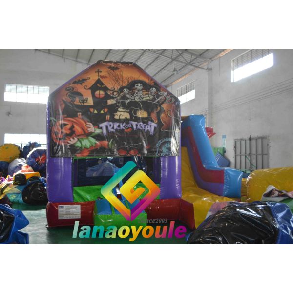 Swimming Pool Inflatable Play Park Bouncer House For Children