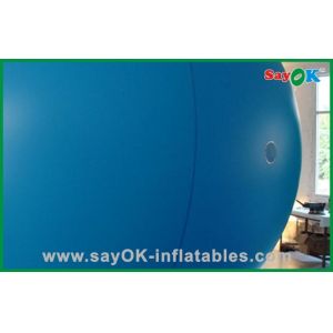 Blue Color Helium Inflatable Grand Balloon For Outdoor Show Event