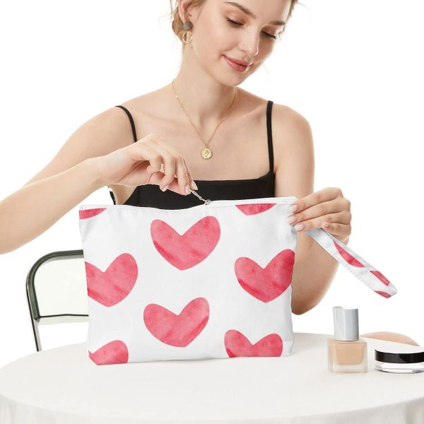 Buy Waterproof Large Capacity Travel Cosmetic Bag Zipper Pouch For Women at wholesale prices