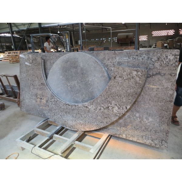 Aran White Brazil Bianco Antico Granite Countertops For Kitchen Sink