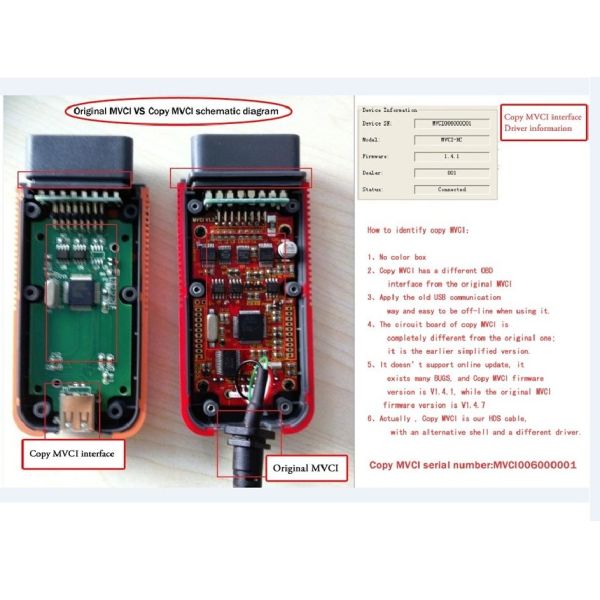 Original Xhorse MVCI 3 IN 1 Toyota TIS V10.30.029 Honda V2.018 Volvo 2010A Auto Diagnostic Tool