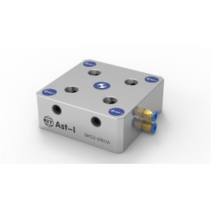 Flexible Pneumatic Air Vise Self Centering Vise For CNC Workholding