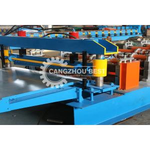 Galvanized Metal Sheet Forming Machine / Building Material Machine Low Noise