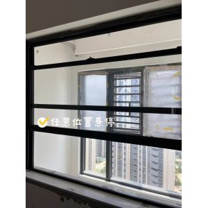 Aluminum Inward Opening Glazed Balcony Bifolding Windows Horizontal Folding