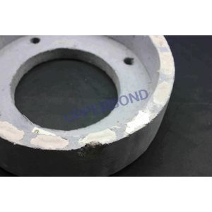 China Grey Tobacco Machinery Spare Parts High Fracture Strength Clay Made Filter Machine Drum Heater on sale