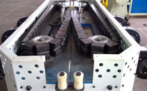 PP / PE Elelctrical Wire Pipe Extrusion Machine , Single Screw