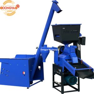 Single Phase 6N50L PRO Vibration Rice Mill Machine + Destoner And Elevator