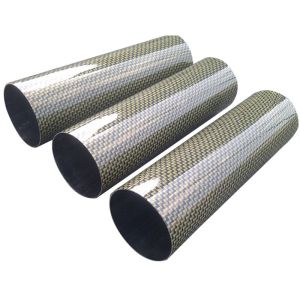 Large Diameter 120mm 150mm Carbon Fiber Tube With 3K Weave
