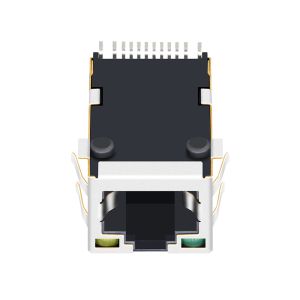 J3026G21DNLT Surface Mount RJ45 Connector 10/100Mbps With LED