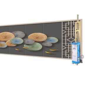 1800mm Height Automatic Wall Inkjet Printer