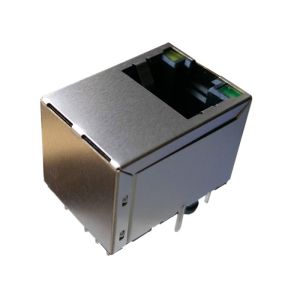 HR871190A Vertical RJ45 Jack Gigabyte LPJD0835BDNL 1000Base-T Connector