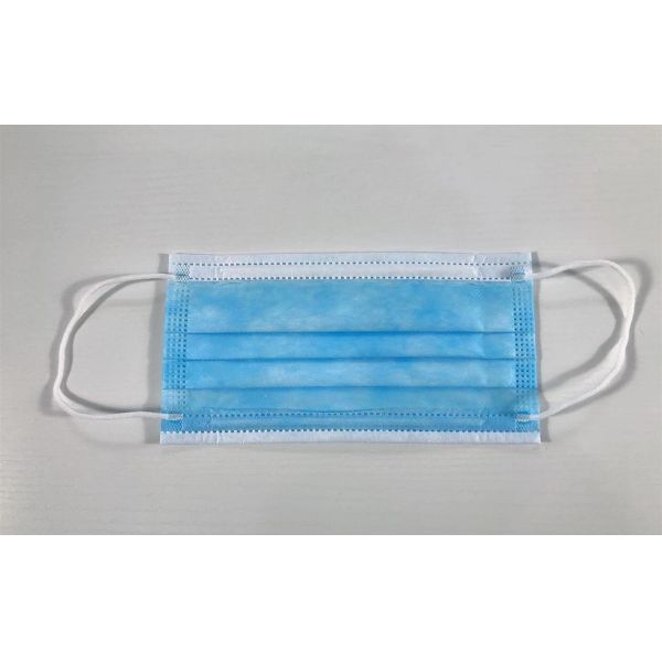 BFE99 High Quality Disposable Non Woven Face Mask Dual Bands Disposable Nose Mask