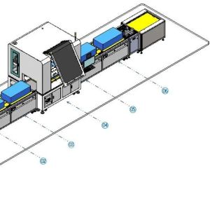 Automatic Module Production Line for Key Machines Laser Welding Lithium Ion Pack
