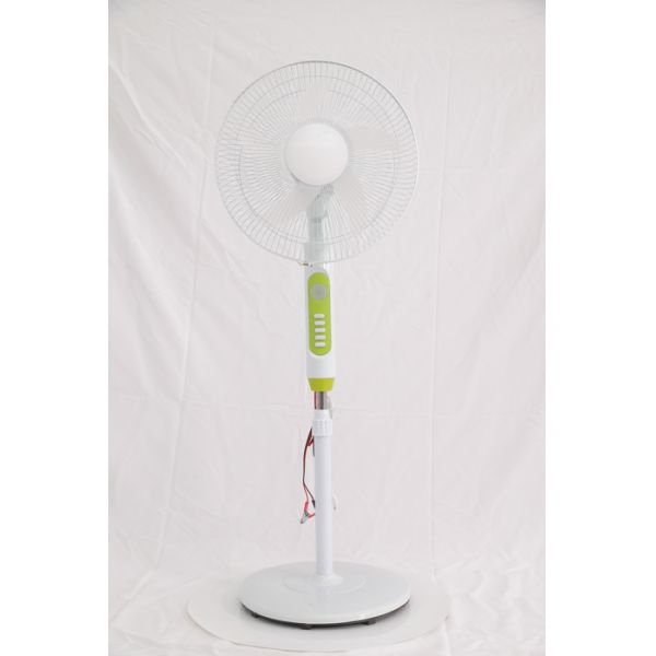 Buy Elegant Design Solar Stand Fan With 3 Speed 1.1-1.2m Adjustable Height at wholesale prices