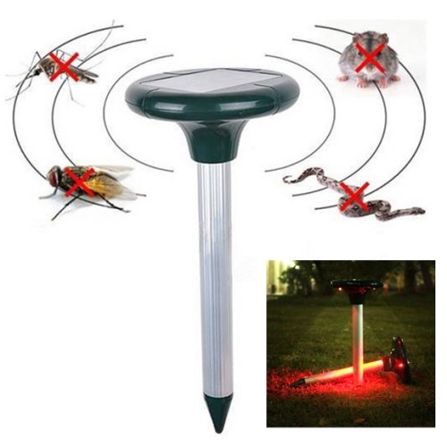 Buy Solar Power ultrasonic mouse repellent Rodent Mole Rodent Repeller at wholesale prices