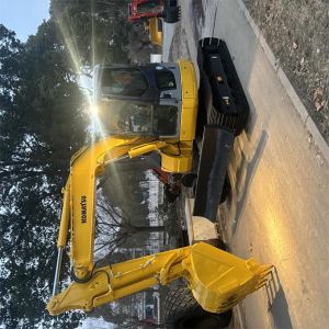 Used Komatsu PC78US 7Ton Crawler Excavator Compact Hydraulic Digger Mini