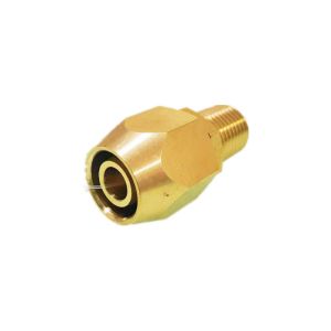 Pneumatics Reusable 3/8 Barb Brass Tube Fitting For 3/8-Inch ID