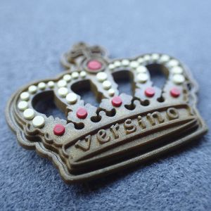 One Side Fold Sew On OEKO Rubber Silicone PVC Labels