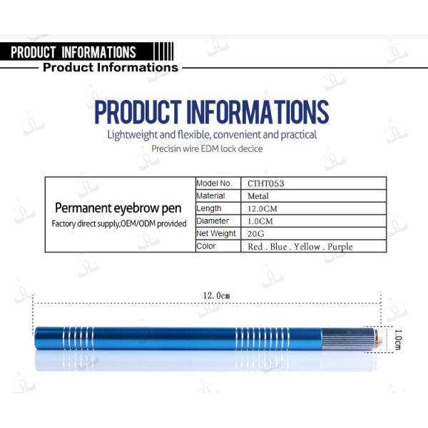 21R & 36R Shading Pen Permanent Makeup Manual Pen For Tattoo Eyebrow 30g