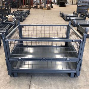 Efficient Collapsible Pallet Cage For Customized Storage Solutions