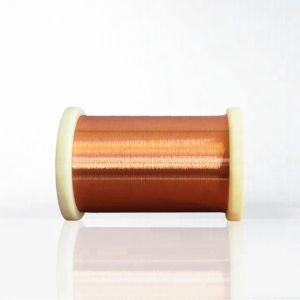 180℃ Zero Defect 15KV 0.04 - 0.4mm FIW Wire Enameled Copper Wire