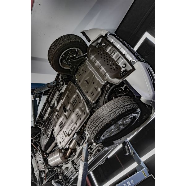 High- Gray Underbody Guard Engine Protection Skid Plates for Mitsubishi Pajero V93 V97